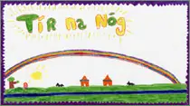 The Legend of Tir na nOg, pupil artwork from Coolderry National School